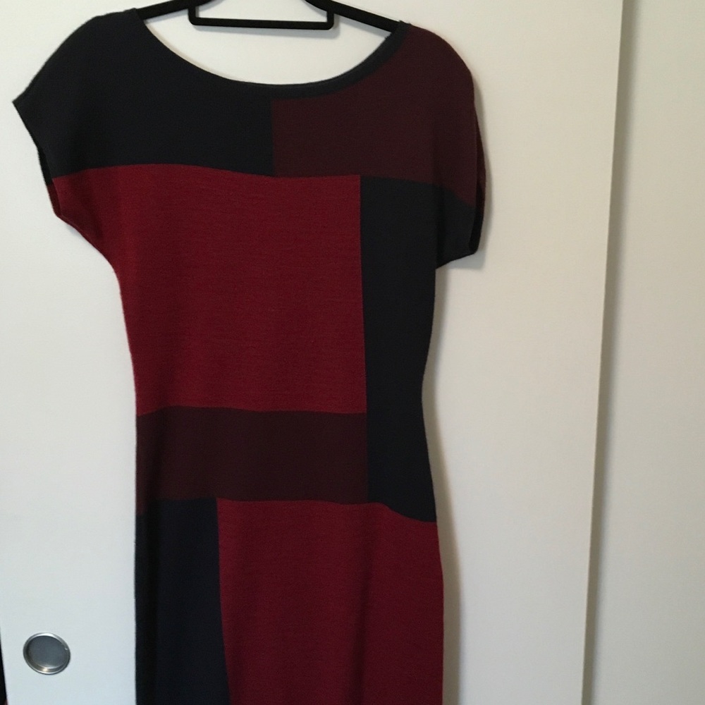 The Limited Colorblock Sweater Dress